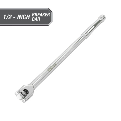 Hyper Tough 15-Inch 1/2-Inch Rust Resistant Breaker Bar with Rotating Head EasyOptionXY LLC
