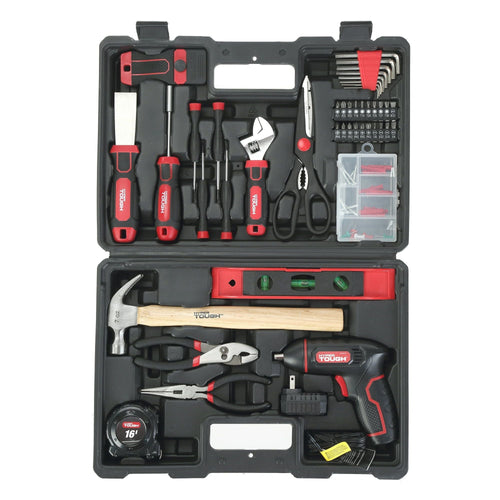Hyper Tough 45 PC Home Repair Tool Set with Scissors, Hex Keys and More, New Condition EasyOptionXY LLC