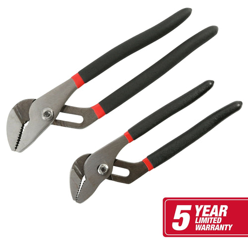 Hyper Tough 2-Piece 8-Inch and 10-Inch Groove Joint Pliers Set, 1279 EasyOptionXY LLC