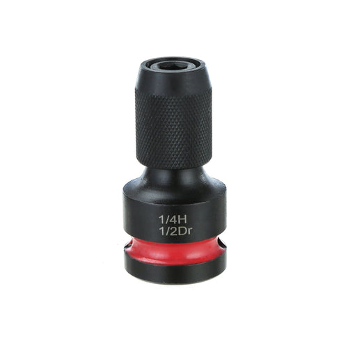 Hyper Tough 1/2 inch Drive to 1/4 inch Drive Quick Release Interchangeable Impact Adapter, New Condition EasyOptionXY LLC