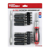 Hyper Tough 64 Piece Multi-type Screwdriver Set EasyOptionXY LLC