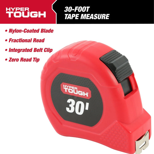 Hyper Tough 30 Foot Tape Measure, Model 42041 EasyOptionXY LLC