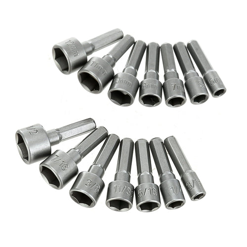 Hyper Tough 14-in-1 Alloy Steel Nut Driver Screwdriver Set TS90514N EasyOptionXY LLC