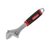 Hyper Tough 12-inch Adjustable Wrench with Ergonomic Soft Grip, Red 5371V EasyOptionXY LLC