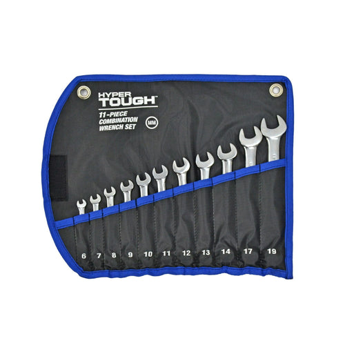 Hyper Tough 11-Piece Metric Combination Wrench Set EasyOptionXY LLC