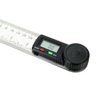Hyper Tough 7-inch Metal Digital Angle Finder TR36005N , Silver and Black EasyOptionXY LLC
