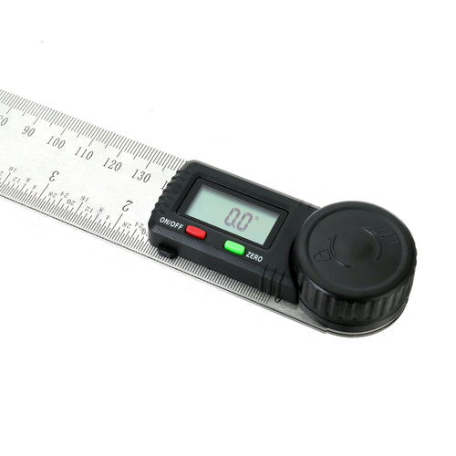 Hyper Tough 7-inch Metal Digital Angle Finder TR36005N , Silver and Black EasyOptionXY LLC