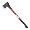 Hyper Tough 3.5 lb Single Bit Axe with Red & Black Double Injection Fiberglass 34" Handle EasyOptionXY LLC