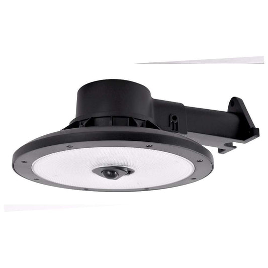 Hyper Tough 5000 Lumens Hardwired Outdoor LED Area Light with Motion Detection and Dusk till Dawn EasyOptionXY LLC