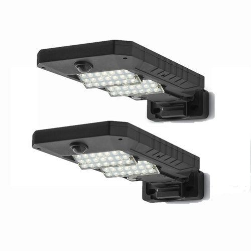 Hyper Tough 1000 Lumen Motion Sensor Solar Street Light (2-Pack) EasyOptionXY LLC