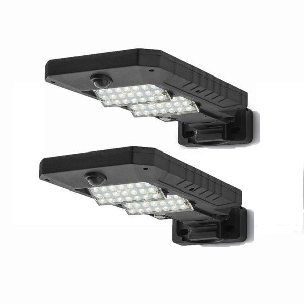 Hyper Tough 1000 Lumen Motion Sensor Solar Street Light (2-Pack) EasyOptionXY LLC