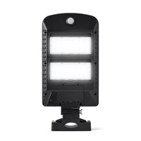 Hyper Tough 1500 Lumens Solar Powered Motion Street and Area Light Dusk to Dawn Pole Mount, Black, 120¡ã Beam Angle EasyOptionXY LLC