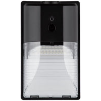 Hyper Tough Direct Wire Pak Light with Clear Lens Cover, Dusk to Dawn, Black, 2000 Lumens, 120V EasyOptionXY LLC