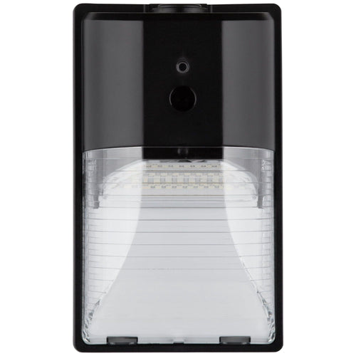 Hyper Tough Direct Wire Pak Light with Clear Lens Cover, Dusk to Dawn, Black, 2000 Lumens, 120V EasyOptionXY LLC