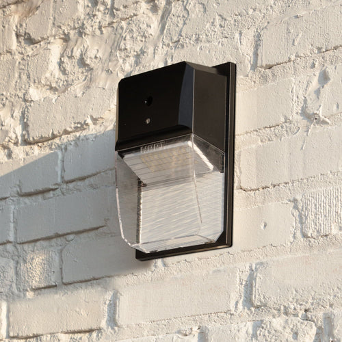 Hyper Tough Direct Wire Pak Light with Clear Lens Cover, Dusk to Dawn, Black, 2000 Lumens, 120V EasyOptionXY LLC