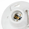 Hyper Tough Pull Chain Traditional Light Bulb Socket Porcelain TD35079G, 2.25" Product Height, 1-PC EasyOptionXY LLC