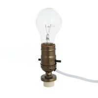 Hyper Tough Bottle Lamp Kit for Standard Medium Base Bulbs 250W Max, 1.75 in Product Height EasyOptionXY LLC