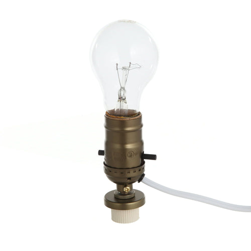 Hyper Tough Bottle Lamp Kit for Standard Medium Base Bulbs 250W Max, 1.75 in Product Height EasyOptionXY LLC