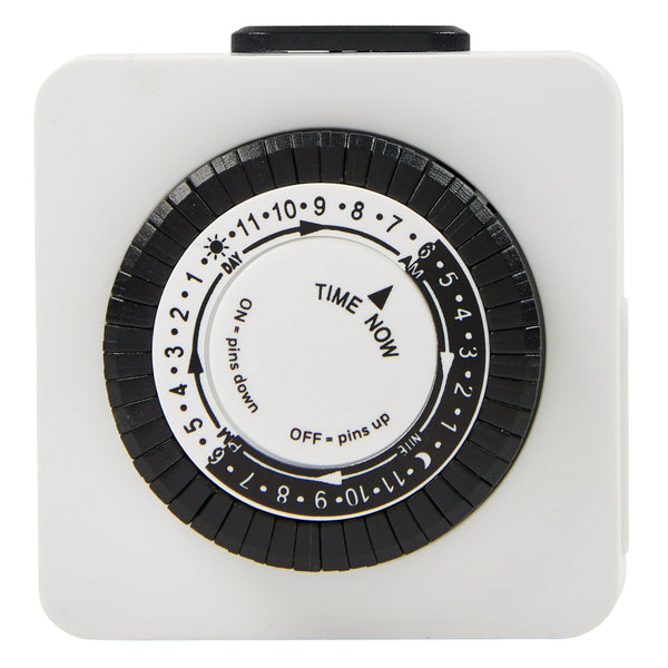 Hyper Tough, Polarized, Analog Indoor Mini Timer, Single Outlet EasyOptionXY LLC