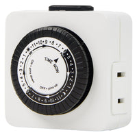 Hyper Tough, Polarized, Analog Indoor Mini Timer, Single Outlet EasyOptionXY LLC