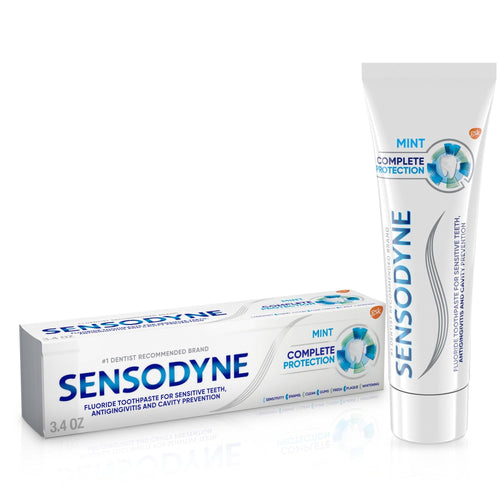 Sensodyne Complete Protection Sensitive Toothpaste; Mint; 3.4 oz EasyOptionXY LLC