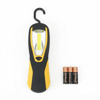 Hyper Tough 200 Lumen Hand Held Work Light, Yellow, Black, Model 3502 EasyOptionXY LLC