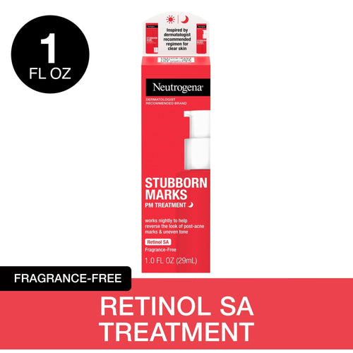 Neutrogena Stubborn Marks PM Treatment with Retinol SA, 1 fl. oz EasyOptionXY LLC