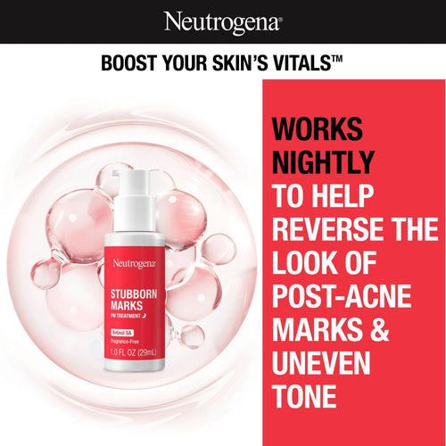 Neutrogena Stubborn Marks PM Treatment with Retinol SA, 1 fl. oz EasyOptionXY LLC
