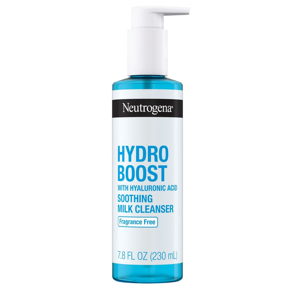 Neutrogena Hydro Boost Soothing Milk Facial Cleanser, Hyaluronic Acid Face Wash, 7.8 oz EasyOptionXY LLC
