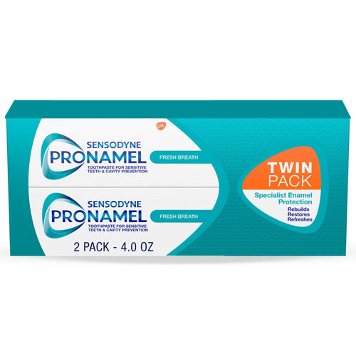Sensodyne Pronamel Toothpaste Double Twin Pack Value Bundle EasyOptionXY LLC