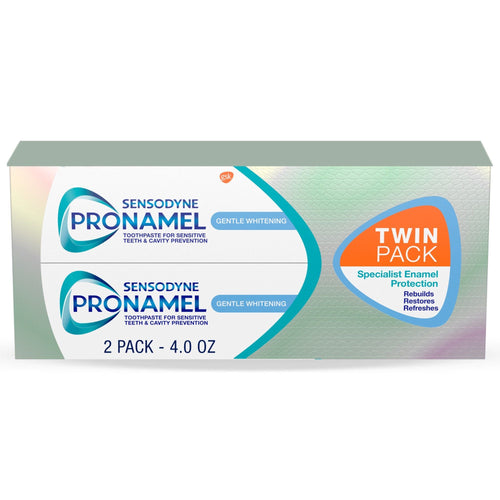 Sensodyne Pronamel Toothpaste Double Twin Pack Value Bundle EasyOptionXY LLC