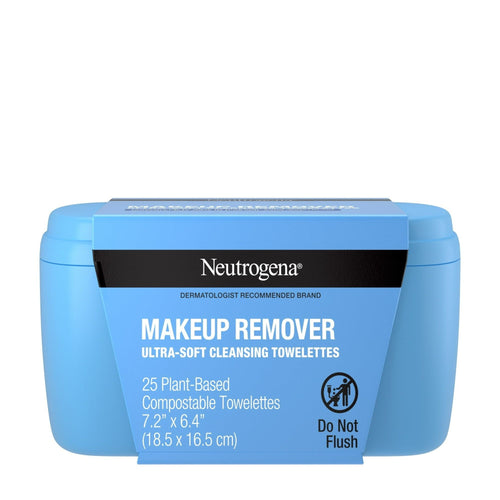 Neutrogena Makeup Remover Wipes and Face Cleansing Towelettes, Plastic Case, 25 Ct EasyOptionXY LLC