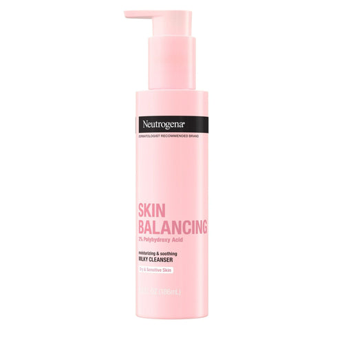 Neutrogena Skin Balancing Milky Cleanser; 2% Polyhydroxy Acid, 6.3 oz EasyOptionXY LLC