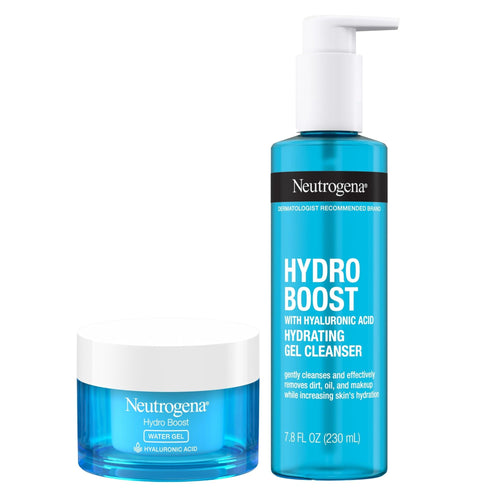 Neutrogena Skin Vitals Duo Hydro Boost Cleanser & Water Gel, 2 Items EasyOptionXY LLC
