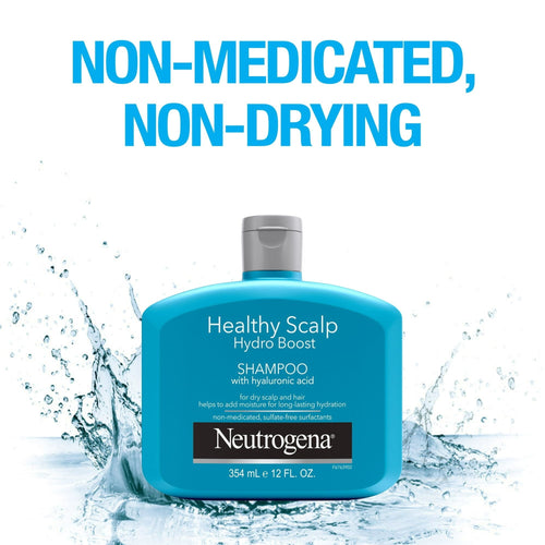 Neutrogena Hydrating Shampoo for Dry Scalp & Hair with Hyaluronic Acid, 12 fl oz EasyOptionXY LLC