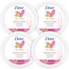 Dove Lotion, Beauty Cream - Light, Fast-Absorbing Face and Body Cream for Normal to Dry Skin, 24-Hour Moisture, Luxuriously Scented Face Cream, Hand & Body Lotion, Travel Size, 2.53 Fl Oz (Pack of 4) EasyOptionXY LLC