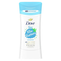 Dove Teens Long Lasting Women's Antiperspirant Deodorant Stick, Blue Raspberry, 2.6 oz EasyOptionXY LLC