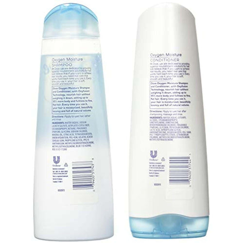 Dove Advanced Hair Series Oxygen Moisture, Shampoo And Conditioner Set, 12 Ounce Each EasyOptionXY LLC