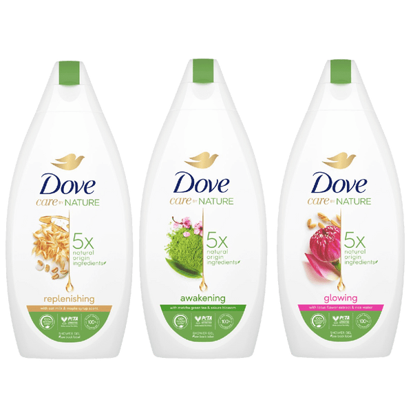 Dove Body Wash Shower 13.5 Oz Flavor:Assorted Size:Pack of 3 EasyOptionXY LLC
