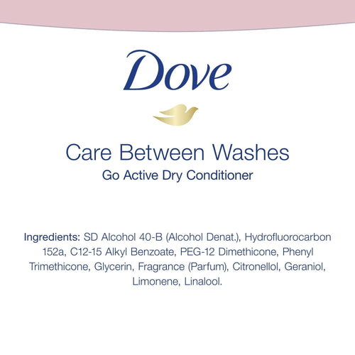 Dove Care Between Washes Dry Conditioner Go Active 5 oz EasyOptionXY LLC