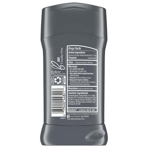 Dove Men+Care Stain Defense Cool Antiperspirant Deodorant Stick, 2.7 oz - 2 Pack EasyOptionXY LLC
