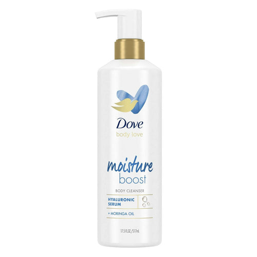 Dove Body Love Moisture Boost Daily Use Hyaluronic Acid Women's Body Cleanser, Vanilla, 17.5 fl oz EasyOptionXY LLC