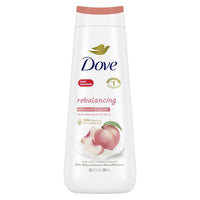 Dove Moisturizing Gentle Women's Body Wash, White Peach & Rice Milk All Skin Type, 20 oz EasyOptionXY LLC