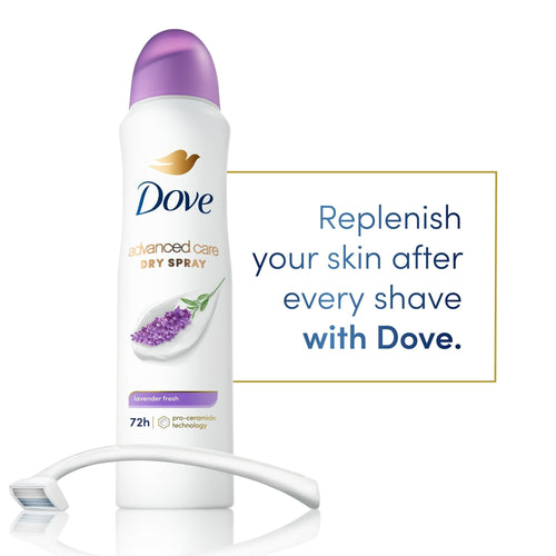Dove Advanced Care Long Lasting Women's Antiperspirant Deodorant Dry Spray, Lavender Fresh, 3.8 oz EasyOptionXY LLC