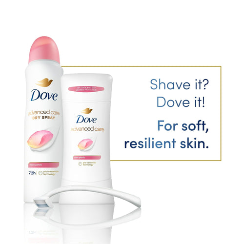 Dove Advanced Care Long Lasting Women's Antiperspirant Deodorant Dry Spray, Rose Petals, 3.8 oz EasyOptionXY LLC