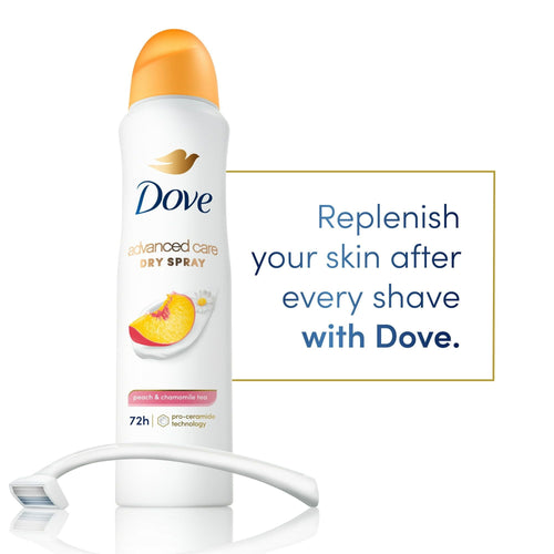 Dove Advanced Care Women's Antiperspirant Deodorant Spray Peach & Chamomile Tea, 3.8 oz EasyOptionXY LLC