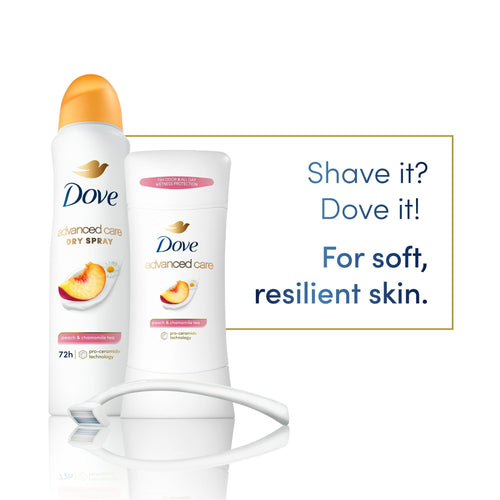 Dove Advanced Care Women's Antiperspirant Deodorant Spray Peach & Chamomile Tea, 3.8 oz EasyOptionXY LLC