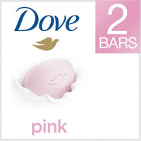Dove Pink Gentle Deep Moisturizing Beauty Bar Soap, Rosa, 3.75 oz (2 Bars) EasyOptionXY LLC