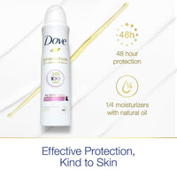 Dove Advanced Care Long Lasting Women's Antiperspirant Deodorant Dry Spray, Clear Finish, 3.8 oz EasyOptionXY LLC