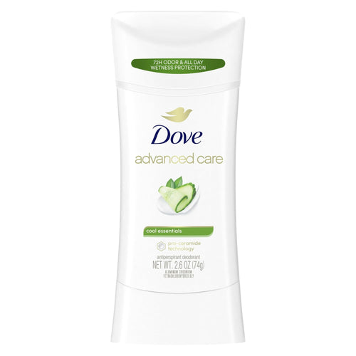 Dove Advanced Care Long Lasting Women's Antiperspirant Deodorant Stick, Cool Essentials, 2.6 oz EasyOptionXY LLC